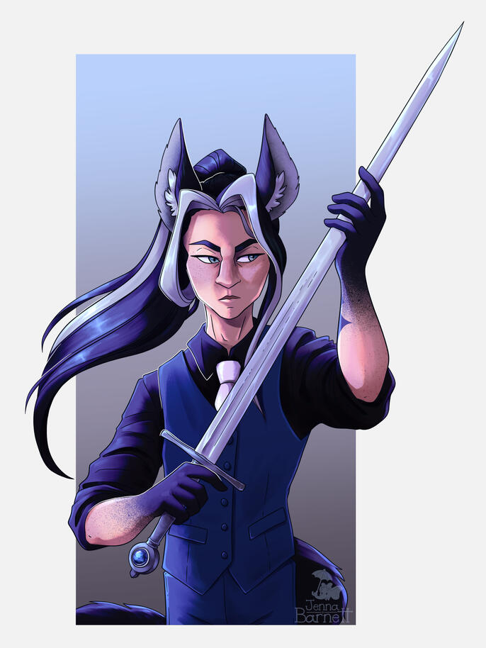 Viktor Blackstar (original character by HarpyMin)