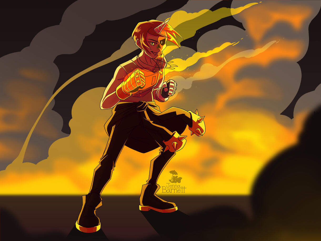 Skelly (original character by krissilyy)