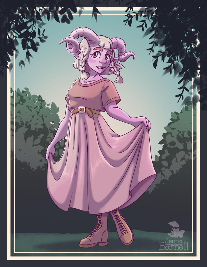 Tanj (original character by ariberry)